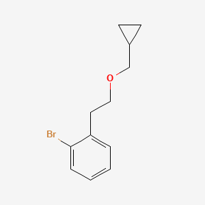 1-Bromo-2-(2-(cyclopropylmethoxy)ethyl)benzene