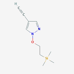 4-Ethynyl-1-(2-trimethylsilanylethoxy)-1H-pyrazole