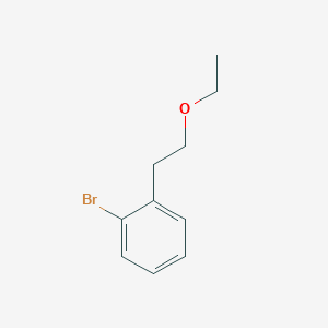 molecular formula C10H13BrO B8131129 1-Bromo-2-(2-ethoxyethyl)benzene 