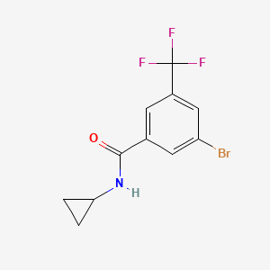 3-Bromo-N-cyclopropyl-5-trifluoromethyl-benzamide
