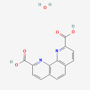molecular formula C14H10N2O5 B8131399 1,10-Phenanthroline-2,9-dicarboxylic acid hydrate 