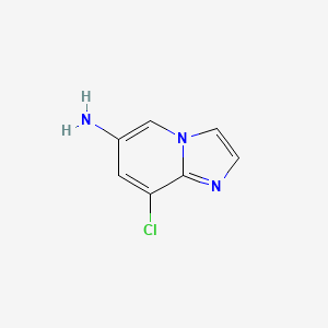 8-Chloroimidazo[1,2-a]pyridin-6-amine