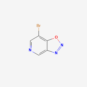 molecular formula C5H2BrN3O B8131980 7-Bromo-[1,2,3]oxadiazolo[4,5-c]pyridine 