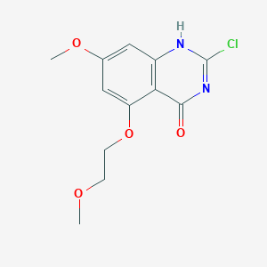 molecular formula C12H13ClN2O4 B8132043 CID 122360718 