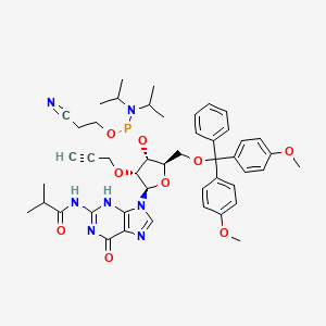 molecular formula C47H56N7O9P B8132124 CID 118992213 