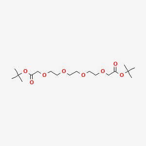molecular formula C18H34O8 B8132193 PEG4-(CH2CO2tBu)2 