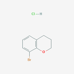 molecular formula C9H10BrClO B8132224 8-Bromochroman HCl 