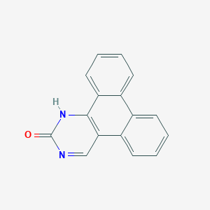 molecular formula C16H10N2O B8132430 Dibenzo[f,h]quinazolin-2(1H)-one 