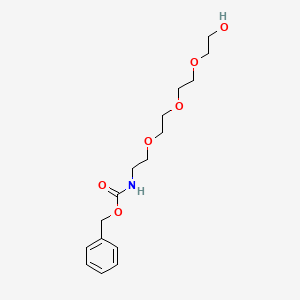 molecular formula C16H25NO6 B8132484 Cbz-N-amido-PEG4-alcohol 