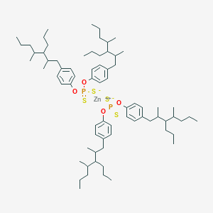 B081325 Zinc, bis[O,O-bis(tetrapropylenephenyl) phosphorodithioato-kappaS,kappaS']- CAS No. 11059-65-7