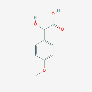 molecular formula C9H10O4 B081327 4-甲氧基扁桃酸 CAS No. 10502-44-0