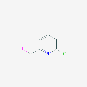 molecular formula C6H5ClIN B8132759 2-Chloro-6-iodomethyl-pyridine 