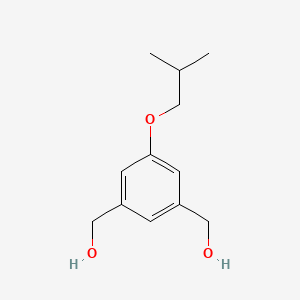 molecular formula C12H18O3 B8132775 (5-Isobutoxy-1,3-phenylene)dimethanol 