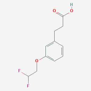 3-(3-(2,2-Difluoroethoxy)phenyl)propanoic acid
