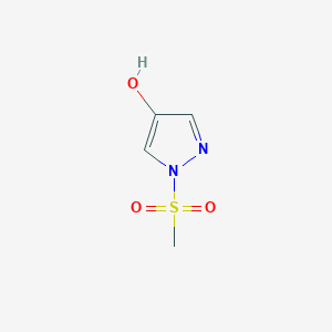1-Methanesulfonyl-1H-pyrazol-4-ol