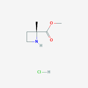 Methyl (2r)-2-methylazetidine-2-carboxylate hydrochloride
