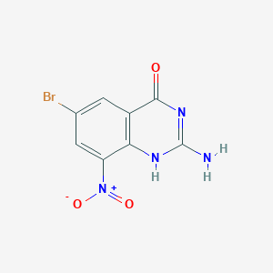 molecular formula C8H5BrN4O3 B8133180 CID 14775952 