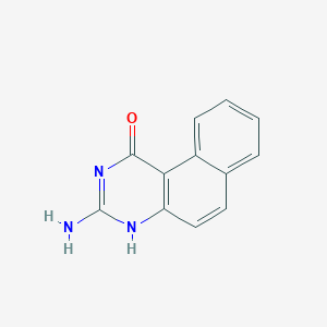 molecular formula C12H9N3O B8133222 CID 283016 