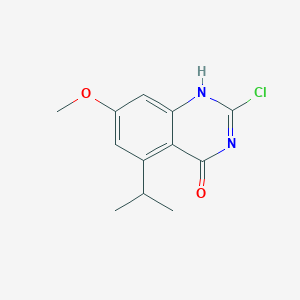 molecular formula C12H13ClN2O2 B8133279 CID 122360717 