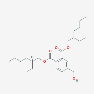 molecular formula C25H40O5 B8133286 Bis(2-ethylhexyl) 4-(hydroxymethyl)phthalate CAS No. 2007919-80-2
