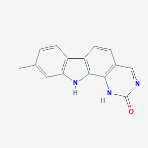 molecular formula C15H11N3O B8133324 CID 11010349 