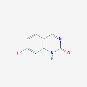 molecular formula C8H5FN2O B8133332 7-fluoroquinazolin-2(1H)-one 