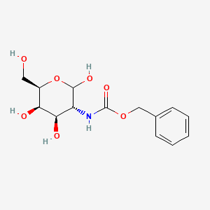 molecular formula C14H19NO7 B8133486 2-(Benzyloxycarbonylamino)-2-deoxy-d-galactose 