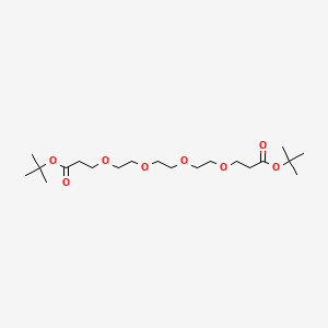 molecular formula C20H38O8 B8133512 Bis-PEG4-t-butyl ester 