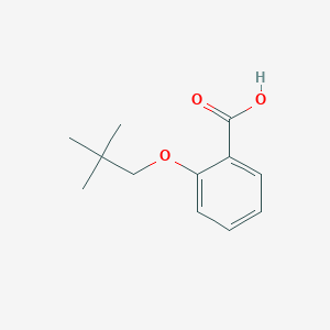 molecular formula C12H16O3 B8133860 2-(Neopentyloxy)benzoic acid 
