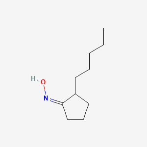 N-[(1Z)-2-Pentylcyclopentylidene]hydroxylamine