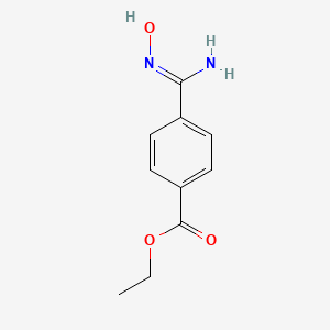 molecular formula C10H12N2O3 B8134055 Ethyl 4-(N'-hydroxycarbamimidoyl)benzoate CAS No. 1227154-44-0
