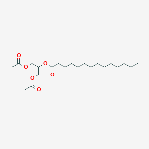B081342 1,3-Diacetyloxypropan-2-yl tetradecanoate CAS No. 14290-23-4