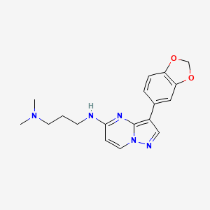 molecular formula C18H21N5O2 B8134221 Ret-IN-3 