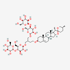 molecular formula C56H92O25 B8134288 Glyco-diosgenin 