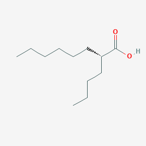 molecular formula C12H24O2 B8134299 (2R)-2-Butyloctanoic acid 