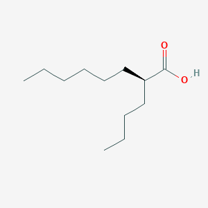 molecular formula C12H24O2 B8134306 (2S)-2-Butyloctanoic acid 