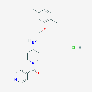 molecular formula C21H28ClN3O2 B8134323 GRP-60367 (hydrochloride) 