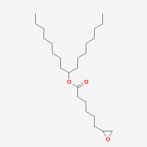 molecular formula C25H48O3 B8134373 Heptadecan-9-yl 6-(oxiran-2-yl)hexanoate 