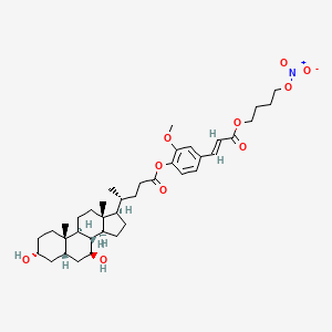 B8134414 No-ursodeoxycholic acid CAS No. 301828-26-2