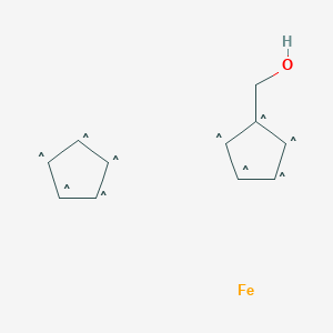 molecular formula C11H12FeO B8134441 Ferrocenyl methanol 