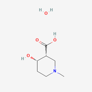 (3R,4S)-4-hydroxy-1-methylpiperidine-3-carboxylic acid hydrate