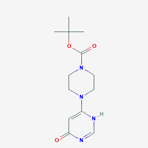 molecular formula C13H20N4O3 B8134777 CID 57737334 