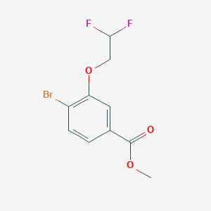4-Bromo-3-(2,2-difluoro-ethoxy)-benzoic acid methyl ester