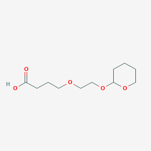molecular formula C11H20O5 B8134815 4-[2-(Tetrahydropyran-2-yloxy)-ethoxy]-butyric acid 