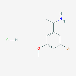 1-(3-Bromo-5-methoxyphenyl)-ethylamine hydrochloride