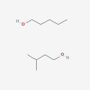 molecular formula C10H24O2 B8134879 Pentanol-1 and 3-methylbutanol-1 CAS No. 94624-12-1