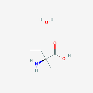 (S)-2-Amino-2-methylbutanoic acid hydrate
