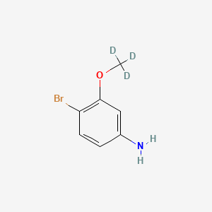 4-Bromo-3-(trideuteriomethoxy)aniline