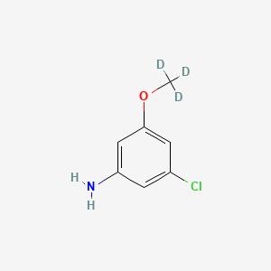 3-Chloro-5-(trideuteriomethoxy)aniline