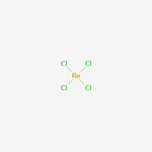 molecular formula Cl5Re B081352 四氯化铼 CAS No. 13569-71-6